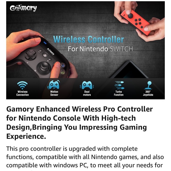 Nintendo Switch Wireless Controller NIB - Picture 8 of 14